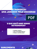 Astronomia Uma Jornada Pelo Universo