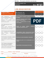 Verificación Controles Críticos RC