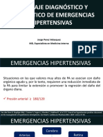 Crisis Hipertensiva y Emergencia Hipertensiva