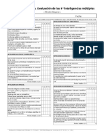 2 Evaluacion - Inteligencias Múltiples - Educación Primaria