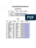 Particulars of Vigilance Dept PDF