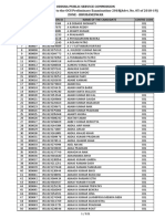 Pre Admitted BBS PDF