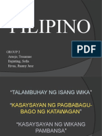 Filipino Report Group 2