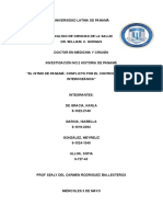 Investigación 2 El Istmo de Panamá - Conflicto Por El Control de La Ruta Interoceánica PDF