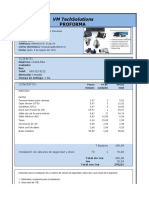 Proforma de Instalación de Un Sistema de Cámaras PDF