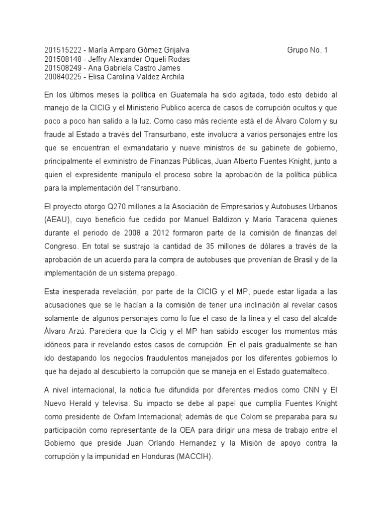 Noticia 1 Actores Politicos Y Globalizacion Pdf