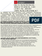 Infografía Politica Nacional Multisectorial de Salud PDF