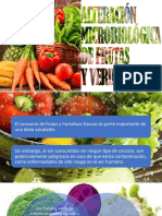 Alteración Microbiologica de Frutas y Verduras Terminado