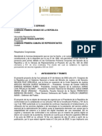 PONENCIA 1er DEBATE PL325 LEGISLACIÓN PERMANENTE DL 806 DE 2020