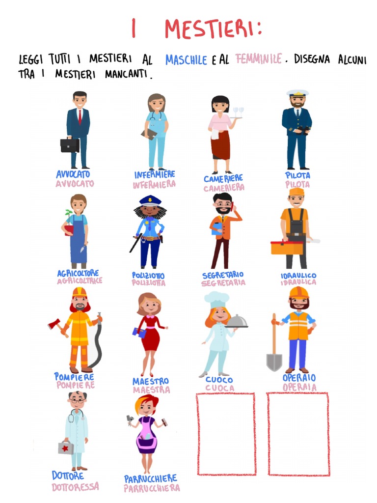 Mestieri PDF