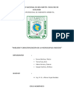 Análisis y Caracterización de La Microcuenca Indoche