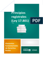 Principios registrales (Ley 17.801