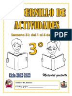 3° S31 Cuadernillo de Actividades (Anexos) Profa Kempis PDF