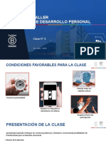 CLASE 5 Taller de Desarrollo Personal 2022