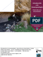 Introduccion A La Geoarqueologia. Clases Del Curso Virtual GEGAL PDF