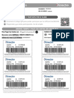 Cuponera de Pago PDF