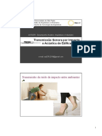 09 - Transmissão Sonora Por Impacto e Acústica de Edificações PDF