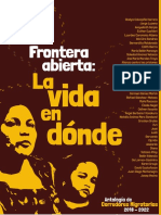 Frontera Abierta - La Vida en Dónde. Antología de Corredores Migratorios. 2018-2022 PDF