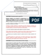 8ºhistoria - Retroalimentacion Guia Nº19 y Guia Nº20 Con Actividad Evaluada - 31 Agosto Al 04 Septiembre PDF