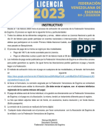 Instructivo para Licencia Fve 2023 PDF