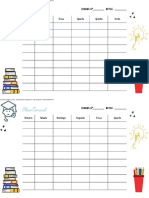 Plano Semanal PDF