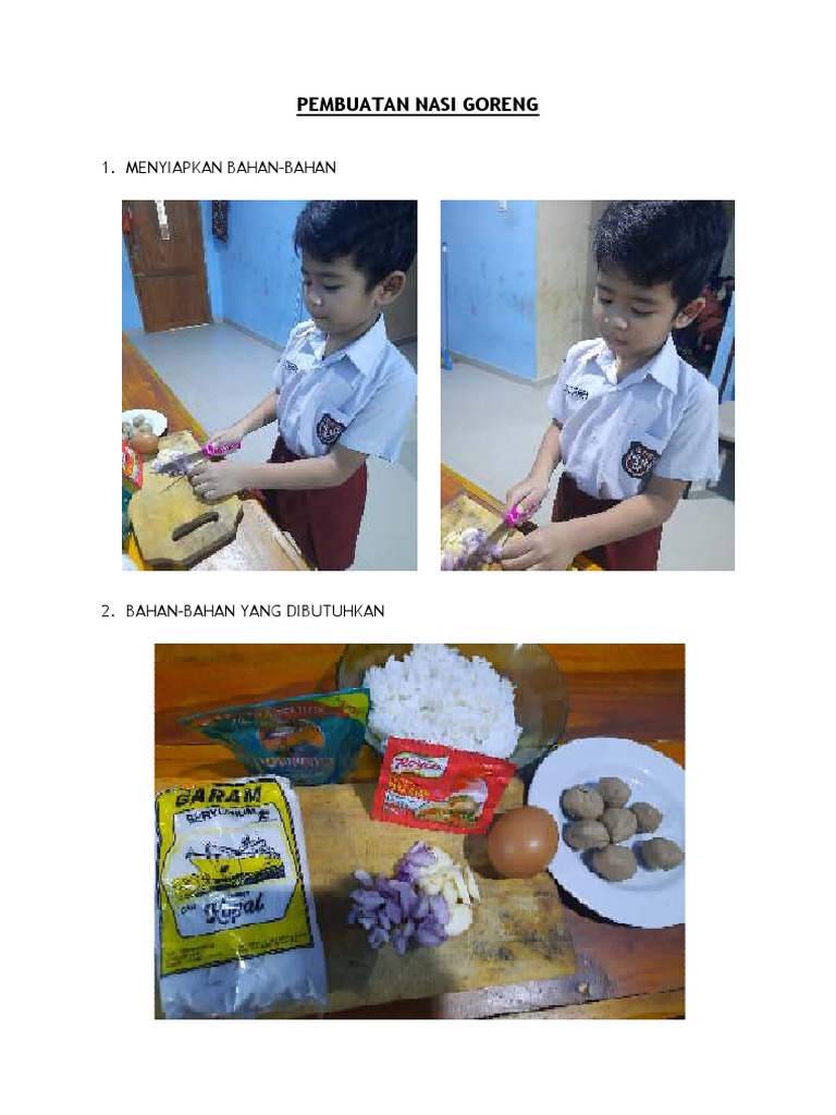 Cara Membuat Nasi Goreng Lezat | PDF