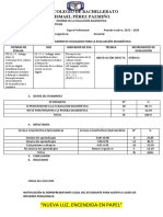 Informe de La Evaluación Diagnóstica - Notificación Clases de Recuperacion A Estudiantes