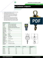 Dinamometro Tipo Balanza Colgante OCS-S PDF