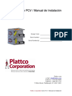 5b51f472e5d2a8809c980b41 - Plattco Installation Manual PCV Series - Spanish