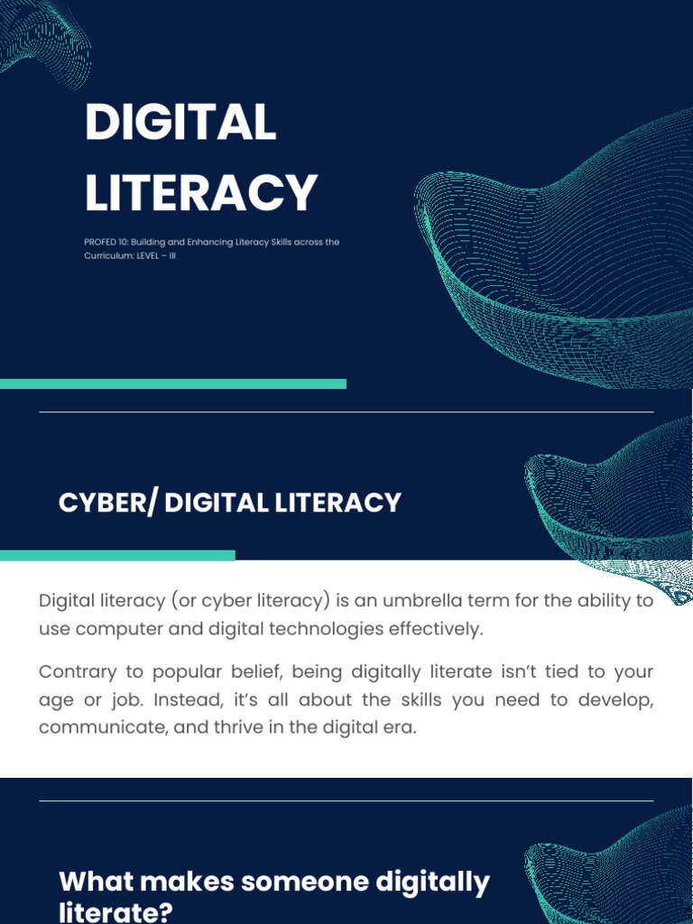 Digital Literacy | PDF