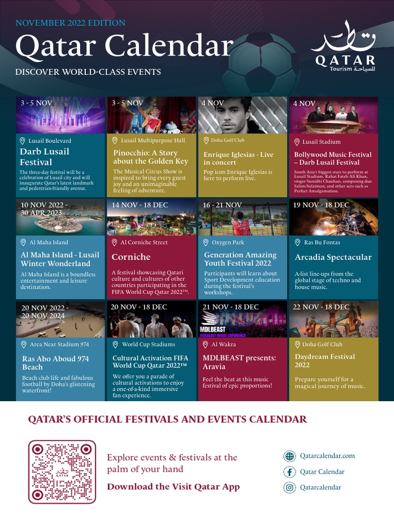 Qatar Calendar November Events | PDF
