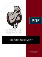 Housing Agreement