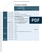 Program Schedule PDF