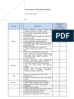 Form Checklist Pemeliharaan Harian