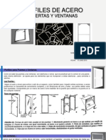 Perfiles para Puertas y Ventanas