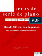 Números de Serie de Pianos PDF