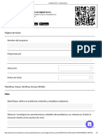 Plantilla PDCA PDF