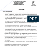 Annexure I Terms and Conditions PDF