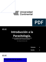 1ra. SESION DE CLASE PARASITOLOGIA PDF