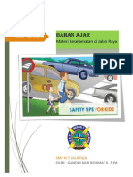 Bahan Ajar Keselamtan Di Jalan Raya Kls 8 PDF