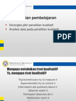 Kerangka Pikir Penelitian Kualitatif & Analisis Data PDF