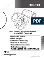 Digital Blood Pressure Monitor Instruction Manual