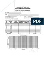 Grain Size Analyses Worksheet PDF