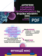 Антигени головного комплексу гістосумісності. Будова молекул PDF