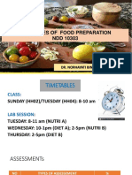Principles of Food Preparation Basics