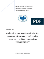 Môi trường vĩ mô Nam Phi về ngành dệt may PDF