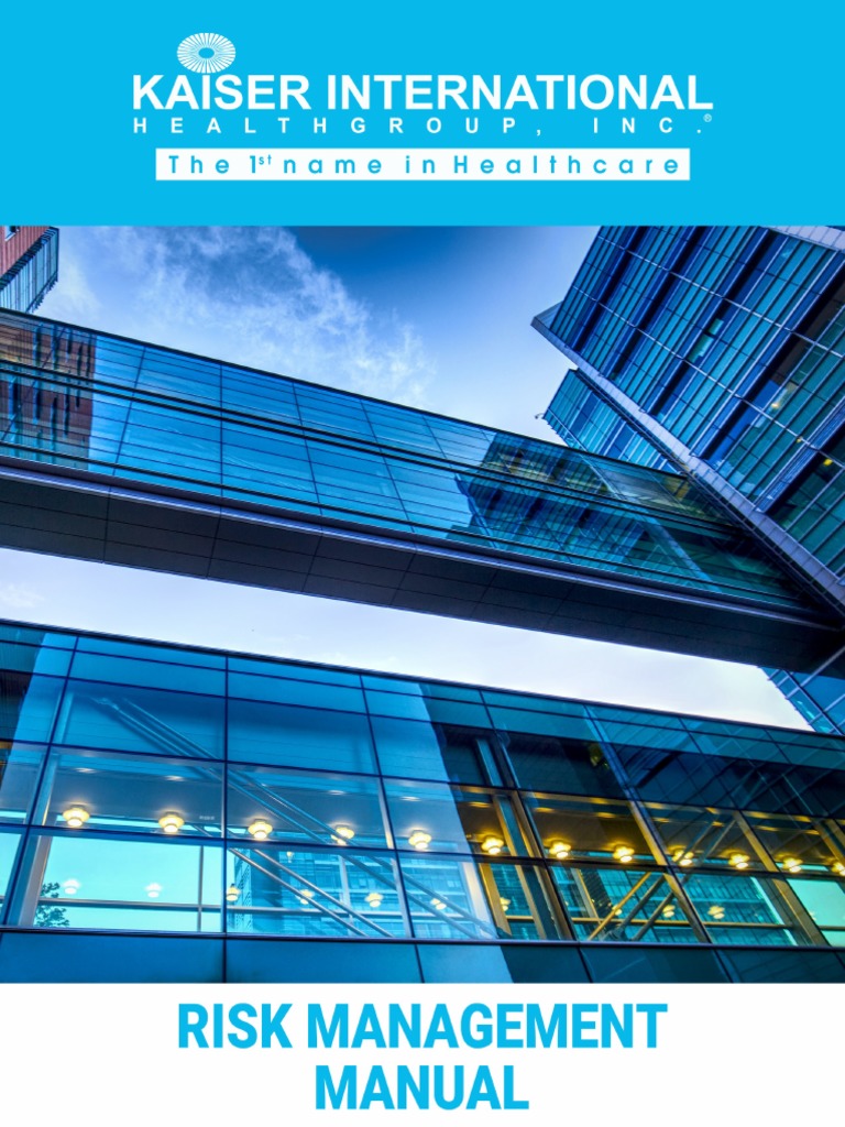 Risk Management Manual PDF | PDF