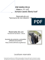 Rezervatia Ursi Zarnesti PDF