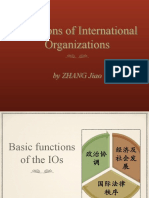 3 - Functions of International Organizations