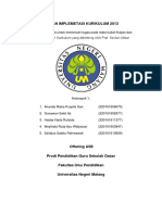 Kajian Implemetasi Kurikulum 2013 PDF